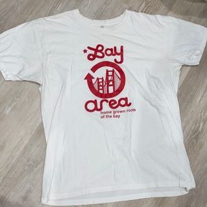 Vintage Bay Area White Tee